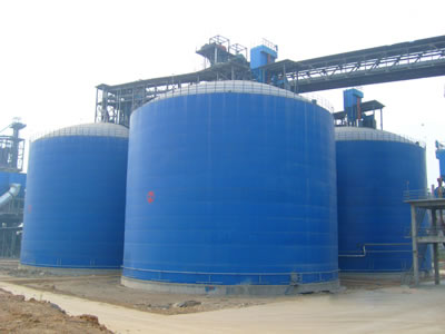 福海水泥钢板库改造