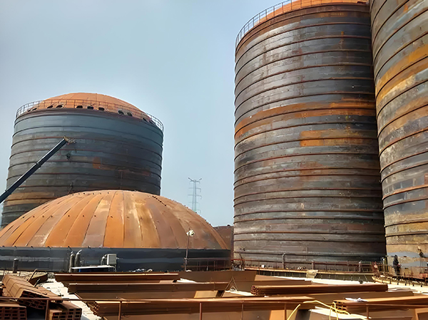 福海焦粉钢板仓